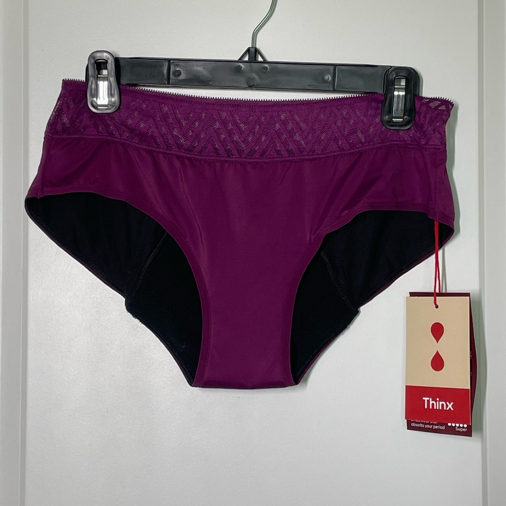 NWT Thinx period underwear. Super hiphugger